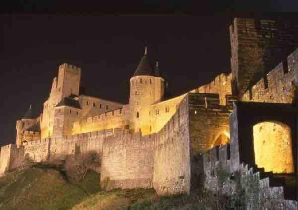 La Maison Rue Nadaud, Au Pied Des Remparts Carcassonne Bagian luar foto